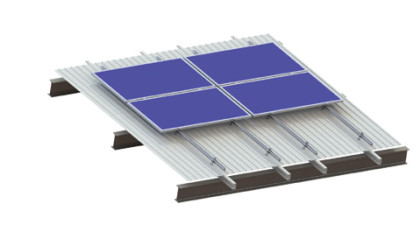 Tin Metal Roof Solar Mounting System with Rail